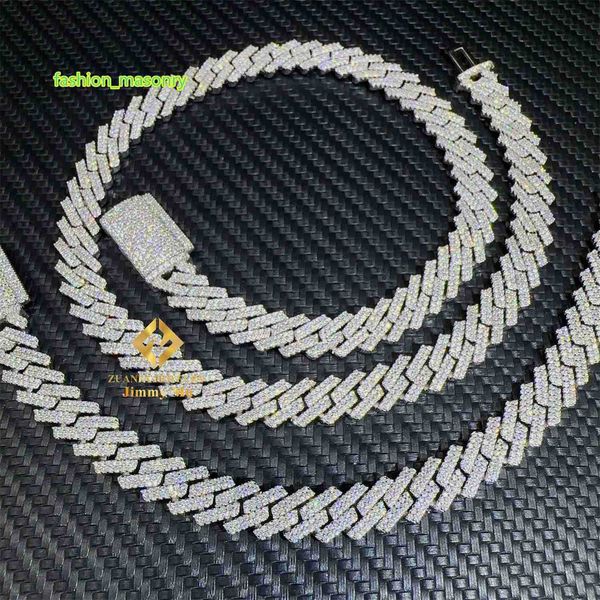 new trendy wholesale price iced out 10mm 2 rows 5a zircon 925 silver hip hop jewelry man prong setting miami cuban link chain
new trendy wholesale price iced out 10mm 2 rows 5a zircon 925 silver hip hop jewelry man prong setting miami cuban link chain