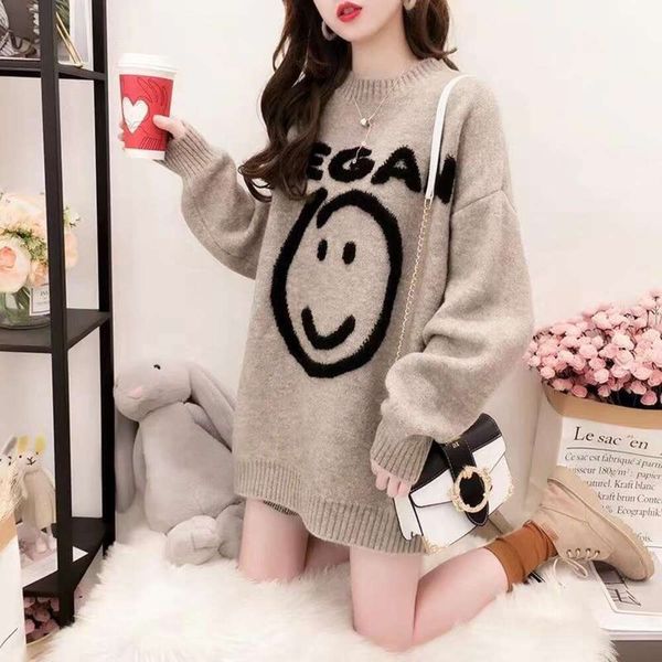 autumn winter loose bottoming sweater womens pullover ins super fire lazy wind outerwear t shirt trendy, White;black
autumn winter loose bottoming sweater womens pullover ins super fire lazy wind outerwear t shirt trendy, White;black