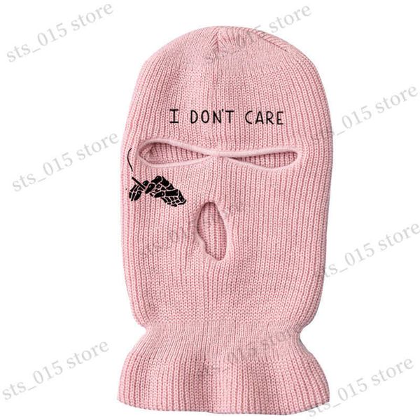 beanie/skull caps new 3-hole knit hats ski mask winter warm full face cover balaclava bonnet funny embroidery beanies riding caps t230425, Blue;gray
beanie/skull caps new 3-hole knit hats ski mask winter warm full face cover balaclava bonnet funny embroidery beanies riding caps t230425, Blue;gray