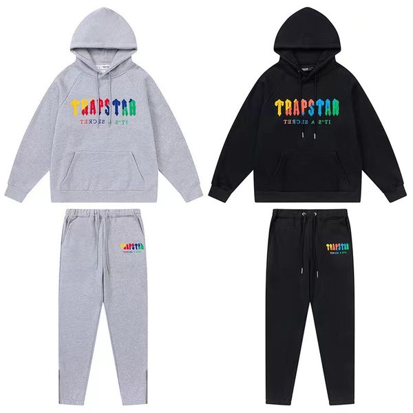 designer sweatsuits mens trapstar tracksuits sweater trousers set hoodies streetwear sweatshirts sports suit embroidery plush letter decorat, Gray
designer sweatsuits mens trapstar tracksuits sweater trousers set hoodies streetwear sweatshirts sports suit embroidery plush letter decorat, Gray