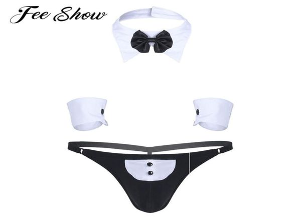 bras sets 3pcs novelty mens waiter tuxedo exotic lingerie suit sissy panties open back gstring thong gay underwear for men costum1741385, Red;black
bras sets 3pcs novelty mens waiter tuxedo exotic lingerie suit sissy panties open back gstring thong gay underwear for men costum1741385, Red;black
