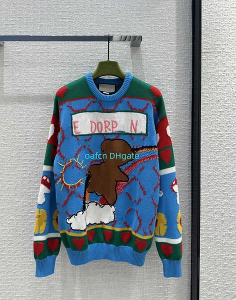 designer sweater luxury women's pullover fashion classic letter autumn/winter round neck dopamine colorful embossed sweater wool warm s, White;black
designer sweater luxury women's pullover fashion classic letter autumn/winter round neck dopamine colorful embossed sweater wool warm s, White;black