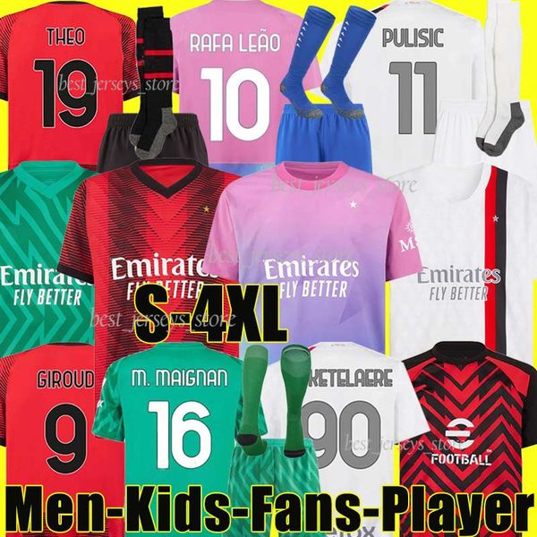 4xl 23/24 rafa leao pulisic soccer jerseys 2023 third ac milanes giroud tomori theo bennacer chukwueze calabria florenzi kalulu men kids kit, Black;yellow
4xl 23/24 rafa leao pulisic soccer jerseys 2023 third ac milanes giroud tomori theo bennacer chukwueze calabria florenzi kalulu men kids kit, Black;yellow