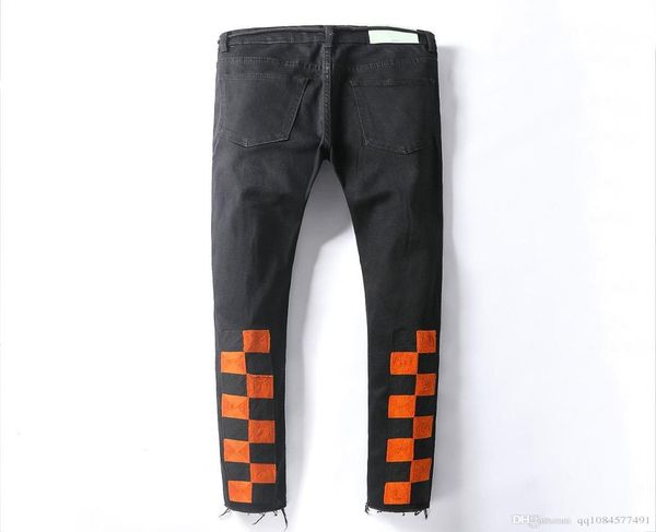 2019 new black ripped denim embroidered mens jeans black slim fit distressed straight high street biker designer jeans hip hop siz6121845, Blue
2019 new black ripped denim embroidered mens jeans black slim fit distressed straight high street biker designer jeans hip hop siz6121845, Blue