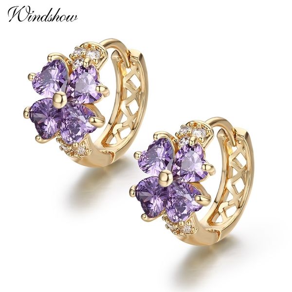 stud yellow gold color lucky four leaf clover heart cut purple cz small hoop earrings for women girls child kids jewelry aros 230830, Golden;silver
stud yellow gold color lucky four leaf clover heart cut purple cz small hoop earrings for women girls child kids jewelry aros 230830, Golden;silver