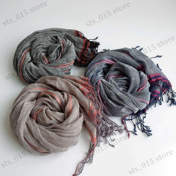 scarves spring and summer pure linen lady scarf gray stylish and versatile super large long shawl t230425, Blue;gray
scarves spring and summer pure linen lady scarf gray stylish and versatile super large long shawl t230425, Blue;gray