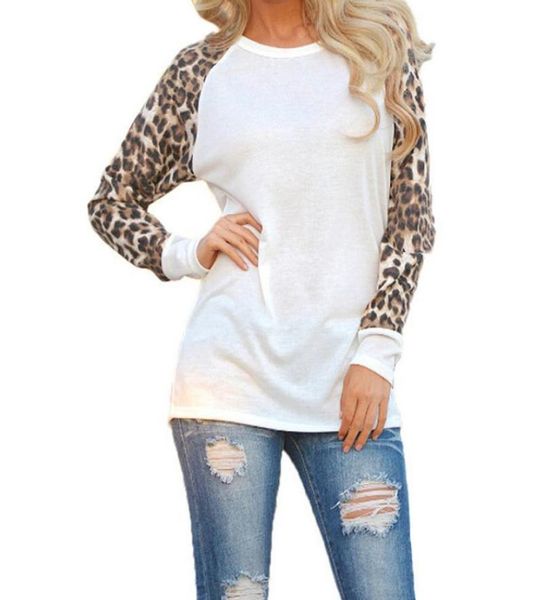 women fall long sleeve o neck tshirt leopard sleeve loose casual tees women039s fashion plus size whiteblackgray2555310, White
women fall long sleeve o neck tshirt leopard sleeve loose casual tees women039s fashion plus size whiteblackgray2555310, White