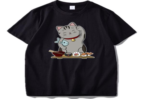 japan style cat t shirt japanese sushi fish 100 cotton eu size graphic gifts tshirt3577736, White;black
japan style cat t shirt japanese sushi fish 100 cotton eu size graphic gifts tshirt3577736, White;black