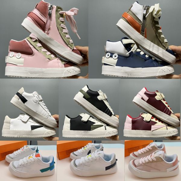 kids shoes blazers girls boys running shoe designer baby youth breathable white black child toddler climbing casual sneakers
kids shoes blazers girls boys running shoe designer baby youth breathable white black child toddler climbing casual sneakers