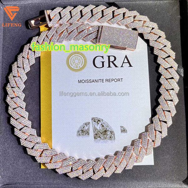 customization hip hop cuban link necklace white gold plated iced out moissanite diamond cuban chain, Silver
customization hip hop cuban link necklace white gold plated iced out moissanite diamond cuban chain, Silver