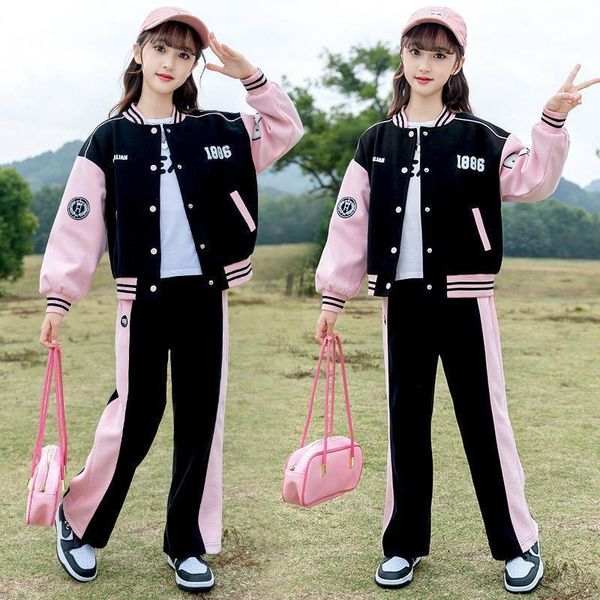 clothing sets teenage girls clothing sets kids baseball uniform jacket coatspants 2pcs spring junior girl loungewear suit student jk outfit, White
clothing sets teenage girls clothing sets kids baseball uniform jacket coatspants 2pcs spring junior girl loungewear suit student jk outfit, White