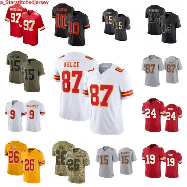 15 patrick mahomes 87 travis kelce 10 isiah pacheco football jersey 32 nick bolton 95 chris jones 56 george karlaftis 19 kadarius toney 52 c, Black
15 patrick mahomes 87 travis kelce 10 isiah pacheco football jersey 32 nick bolton 95 chris jones 56 george karlaftis 19 kadarius toney 52 c, Black