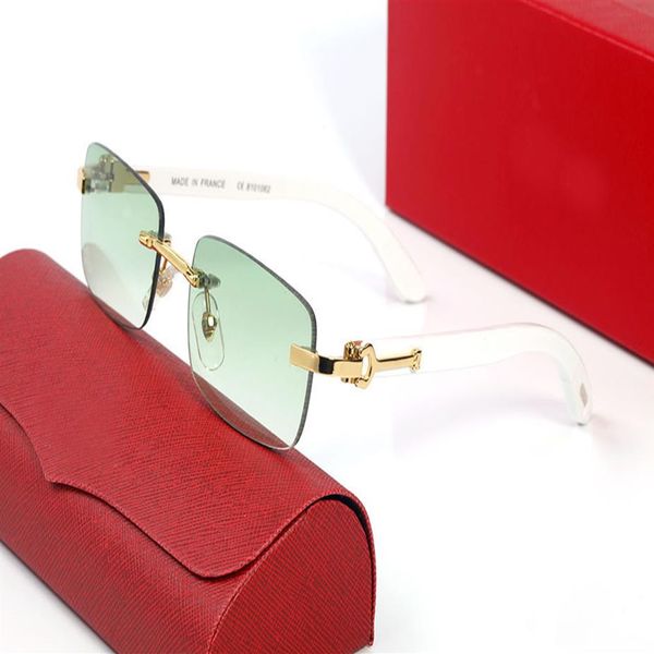 white buffalo horn sunglasses designer women mens sunglass frameless eyeglass luxury man sports green alloy original wood bamboo e223j, White;black
white buffalo horn sunglasses designer women mens sunglass frameless eyeglass luxury man sports green alloy original wood bamboo e223j, White;black