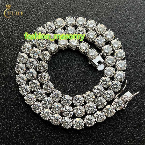 us stock 925 sterling silver natural diamond moissanite cluster tennis chain necklace for women
us stock 925 sterling silver natural diamond moissanite cluster tennis chain necklace for women