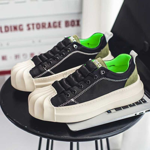 dress shoes korean style men's casual shoes fashion shell head man shoes hip hop designer platform shoes men trendy sneakers chaussure, Black
dress shoes korean style men's casual shoes fashion shell head man shoes hip hop designer platform shoes men trendy sneakers chaussure, Black