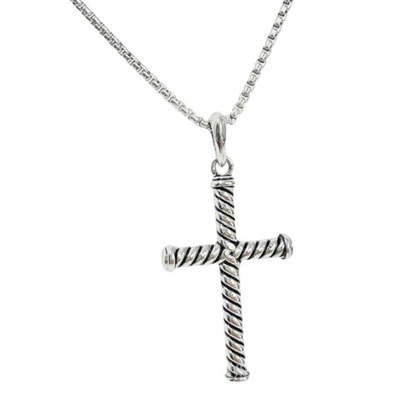 designer dy necklace luxury popular twisted cross pendant necklace accessories jewelry high-end fashion romantic valentine's day gift 5, Silver
designer dy necklace luxury popular twisted cross pendant necklace accessories jewelry high-end fashion romantic valentine's day gift 5, Silver