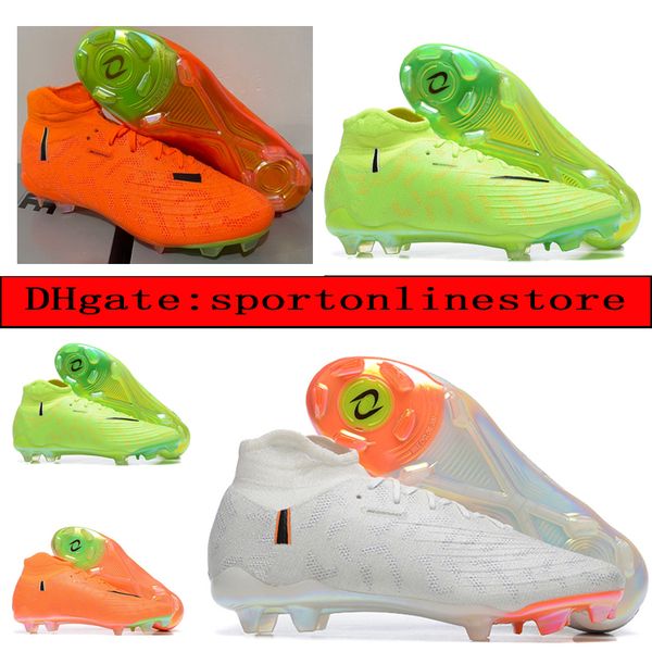 send bag outdoor football boots phantom luna elite fg high socks soccer shoes men soft leather comfortable trainers orange knit football cle, Black
send bag outdoor football boots phantom luna elite fg high socks soccer shoes men soft leather comfortable trainers orange knit football cle, Black