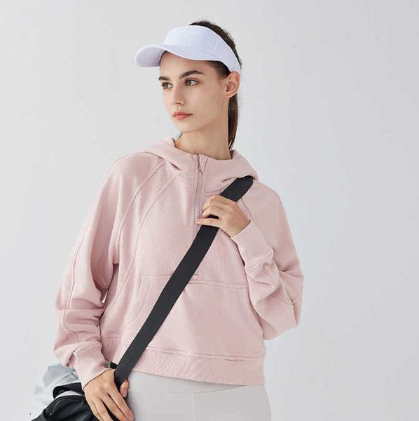 lu-220 sports coat women's half zipper hoodie sweater loose versatile casual baseball suit running fitness yoga gym clothes jacket runn, Black
lu-220 sports coat women's half zipper hoodie sweater loose versatile casual baseball suit running fitness yoga gym clothes jacket runn, Black