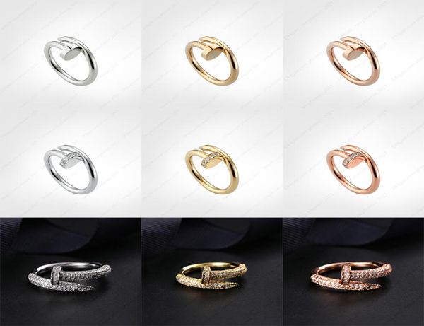 nail ring mens band rings diamonds designer luxury jewelry women titanium steel alloy goldplated craft gold silver rose never fad1470537
nail ring mens band rings diamonds designer luxury jewelry women titanium steel alloy goldplated craft gold silver rose never fad1470537