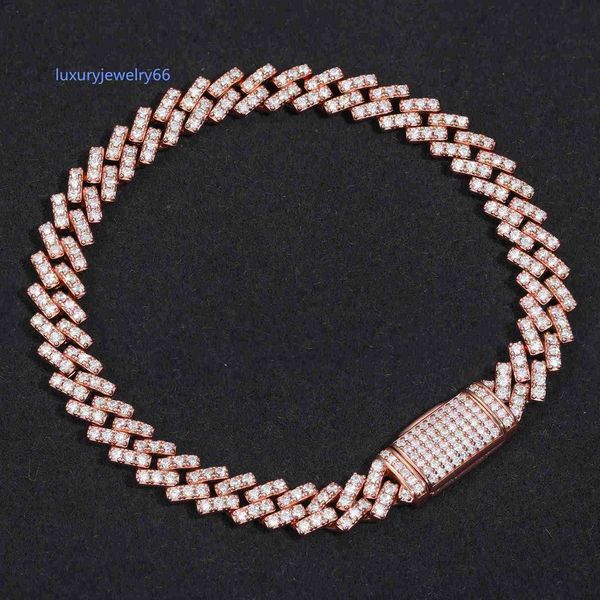 price 8mm rose gold plated 925 sterling silver 1 row vvs moissanite diamond iced out cuban link bracelet for men women
price 8mm rose gold plated 925 sterling silver 1 row vvs moissanite diamond iced out cuban link bracelet for men women