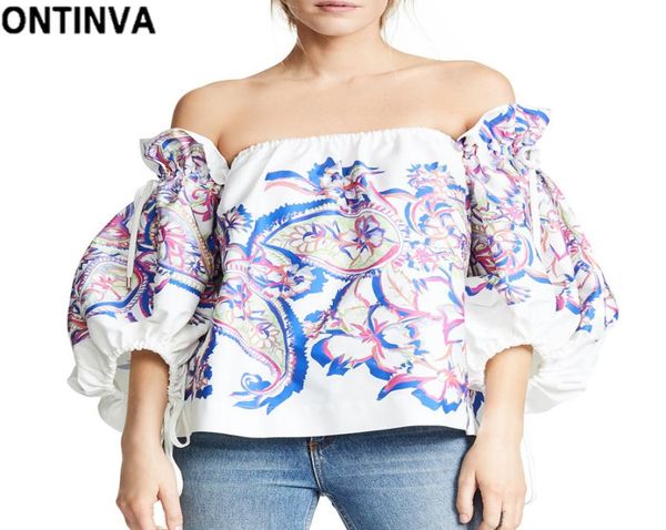 off shoulder women printed blouse slash neck backless blusas lantern sleeve bowtie ladies loose tunics 2019 spring summer 3973001, White
off shoulder women printed blouse slash neck backless blusas lantern sleeve bowtie ladies loose tunics 2019 spring summer 3973001, White