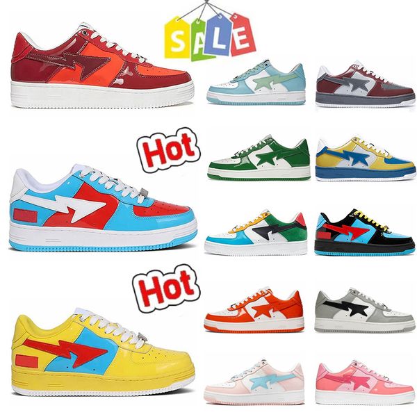 2023 designer shoes men women bap outdoor trainers leather shark sax pink yellow black white jogging walking star shoe designer sneakers 36-
2023 designer shoes men women bap outdoor trainers leather shark sax pink yellow black white jogging walking star shoe designer sneakers 36-