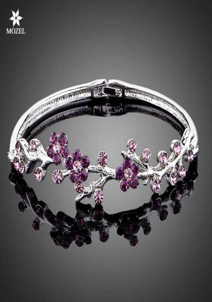 wholesale mozel jewelry rovski elements the purple plum blossom platinum plated stellux austrian crystal bangle bracelet tb00097335328, Black
wholesale mozel jewelry rovski elements the purple plum blossom platinum plated stellux austrian crystal bangle bracelet tb00097335328, Black