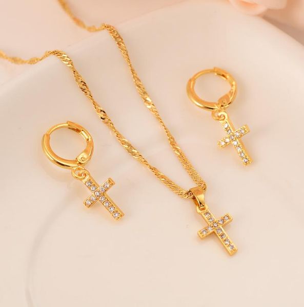 cz cross necklace earrings set gold color catholic religious wedding bridal jewelry set christmas birthday gift for women3290513, Golden;silver
cz cross necklace earrings set gold color catholic religious wedding bridal jewelry set christmas birthday gift for women3290513, Golden;silver
