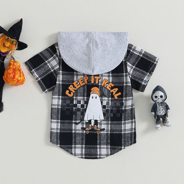 hoodies sweatshirts focusnorm 0 4y toddler kids boys t shirts short sleeve letters plaid ghost print single breasted halloween 230830, Black
hoodies sweatshirts focusnorm 0 4y toddler kids boys t shirts short sleeve letters plaid ghost print single breasted halloween 230830, Black