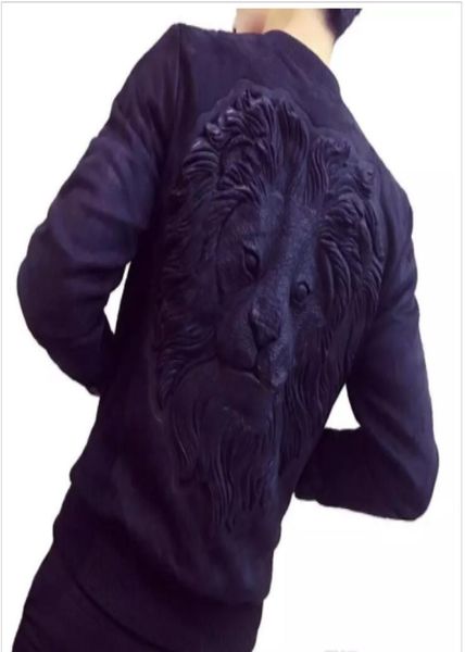 2019 autumn new jacquard bomber jackets men lion head party jacket outfit club bar coat men casaca hombre3149294, Black;brown
2019 autumn new jacquard bomber jackets men lion head party jacket outfit club bar coat men casaca hombre3149294, Black;brown