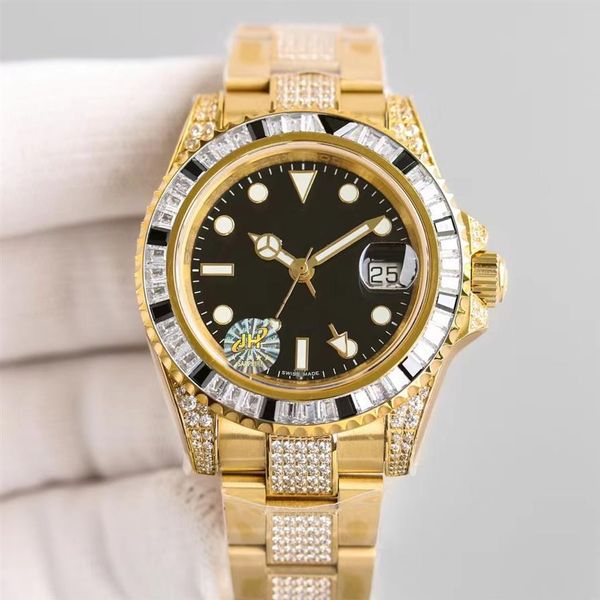 r watches for mens diamond watch 40mm 116759 cal2836 fully automatic mechanical movement 904l fine steel gmt188a, Slivery;brown
r watches for mens diamond watch 40mm 116759 cal2836 fully automatic mechanical movement 904l fine steel gmt188a, Slivery;brown
