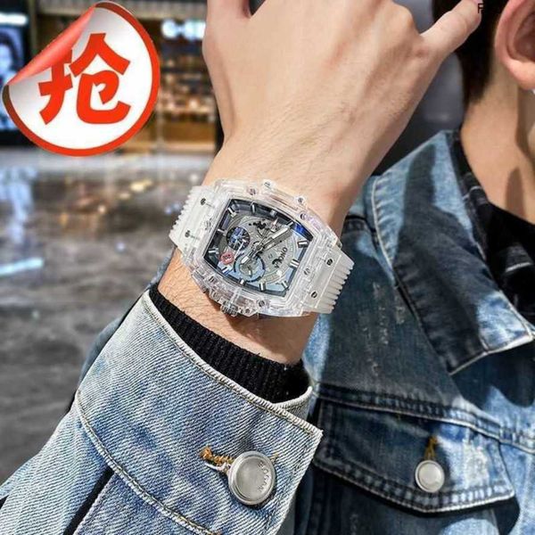 designer watches richads mile brand special mens hollow out mechanical flywheel miller fully automatic machine htqk, Slivery;black
designer watches richads mile brand special mens hollow out mechanical flywheel miller fully automatic machine htqk, Slivery;black