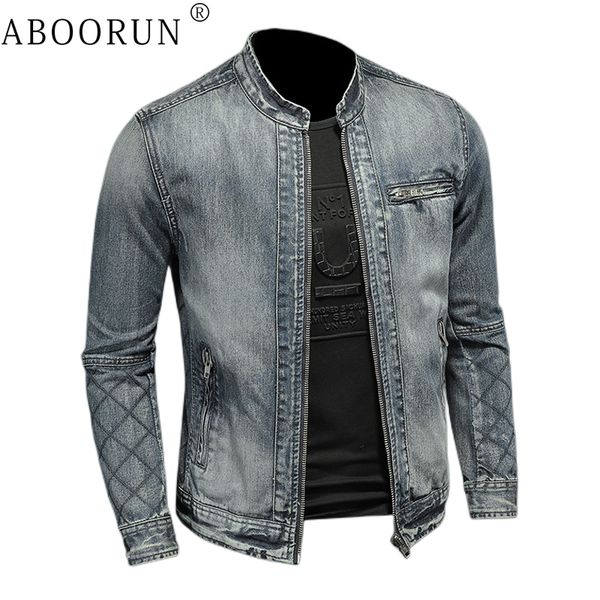 mens jackets aboorun men retro denim motorcycle jean coats outerwear for male 230831, Black;brown
mens jackets aboorun men retro denim motorcycle jean coats outerwear for male 230831, Black;brown