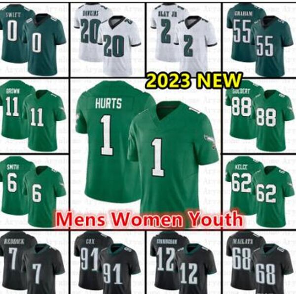 1 jalen hurts 11 a.j. brown football jerseys devonta smith darius slay jr 90 davis 17 dean jason kelce philadelphias eagles goedert reddick, Blue
1 jalen hurts 11 a.j. brown football jerseys devonta smith darius slay jr 90 davis 17 dean jason kelce philadelphias eagles goedert reddick, Blue