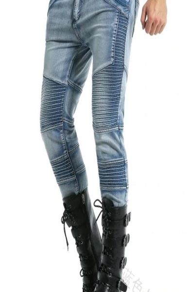 2021 men039s new pleated motorcycle jeans slim fit nostalgic stitching jeans x06216799428, Blue
2021 men039s new pleated motorcycle jeans slim fit nostalgic stitching jeans x06216799428, Blue