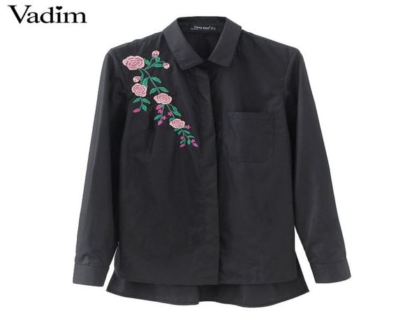 women retro flower embroidery striped blouse long sleeve black shirts turn down collar brand ladies blusas lt15118674678, White
women retro flower embroidery striped blouse long sleeve black shirts turn down collar brand ladies blusas lt15118674678, White
