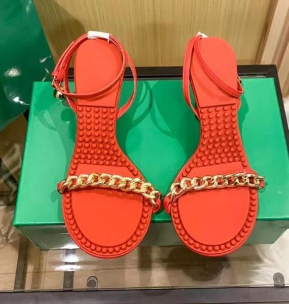 designer shoes women new style high heels sandal luxury brand classic pure color women chain high heeled shoe comfort wedding party sandals, Black
designer shoes women new style high heels sandal luxury brand classic pure color women chain high heeled shoe comfort wedding party sandals, Black