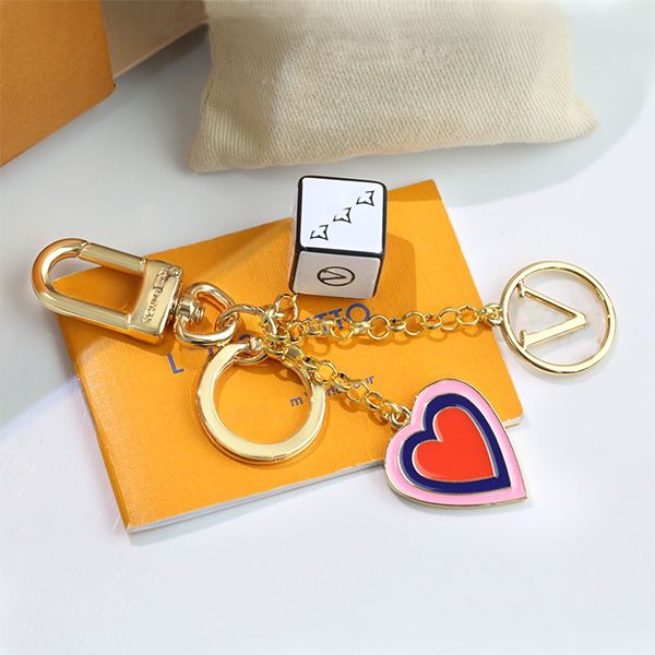 luxury designer keychain dice flower love element combination with box fashion trend metal keychain car pendant metal fashion personality cr, Silver
luxury designer keychain dice flower love element combination with box fashion trend metal keychain car pendant metal fashion personality cr, Silver