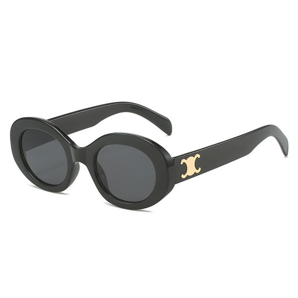 designer women's sunglasses retro cats eye for women oval french street fashion accessories dhpbg, White;black
designer women's sunglasses retro cats eye for women oval french street fashion accessories dhpbg, White;black