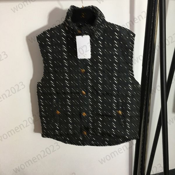 2023 winter down coats black color down vest letter printing sleeveless jackets for women brand designer female sown jackets high end goose
2023 winter down coats black color down vest letter printing sleeveless jackets for women brand designer female sown jackets high end goose
