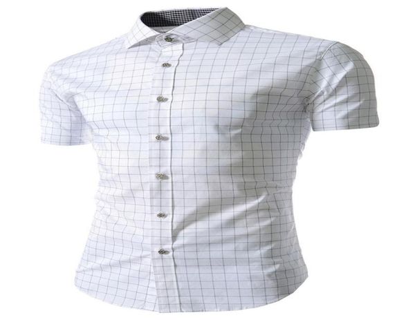 men039s casual shirts small plaid shirt men summer short sleeve cotton mens dress button down chemise homme camisa masculina xx6153378, White;black
men039s casual shirts small plaid shirt men summer short sleeve cotton mens dress button down chemise homme camisa masculina xx6153378, White;black