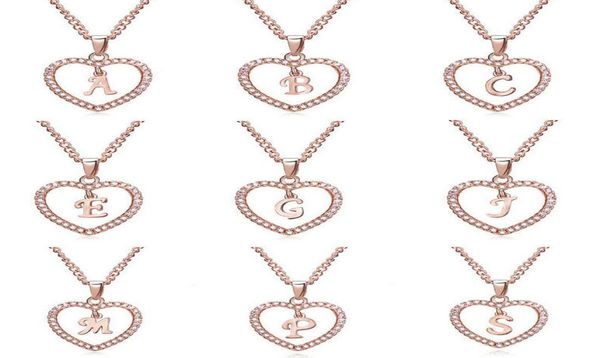 classic rose gold 26 letter diamond paved love heart pendant necklaces alphabet az initial letter necklace womens jewelry gift2735819, Silver
classic rose gold 26 letter diamond paved love heart pendant necklaces alphabet az initial letter necklace womens jewelry gift2735819, Silver