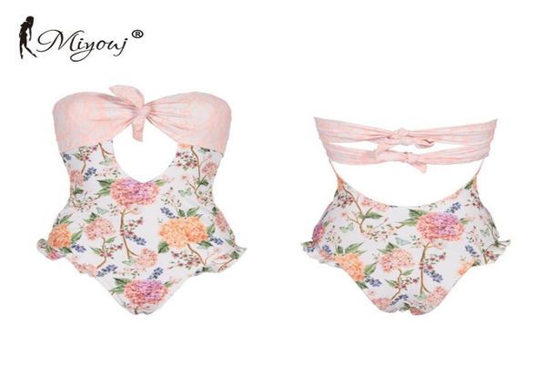 miyouj bandeau one piece swimsuit ruffle floral swimwear bandage bathing suit women hollow out biquini feminino 2019 bikini y9084623, White;black
miyouj bandeau one piece swimsuit ruffle floral swimwear bandage bathing suit women hollow out biquini feminino 2019 bikini y9084623, White;black