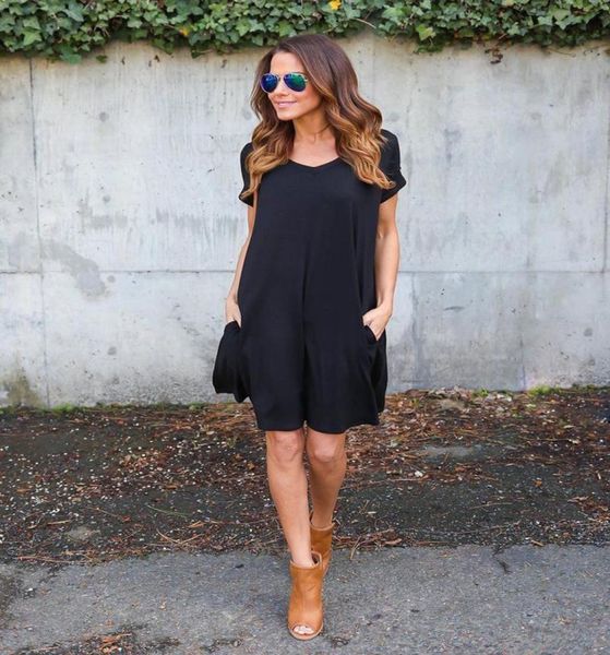 summer causal newly women ladies dress 4 style oneck short sleeve slim straight loose solid kneelength dress size smlxl1448046, Black;gray
summer causal newly women ladies dress 4 style oneck short sleeve slim straight loose solid kneelength dress size smlxl1448046, Black;gray