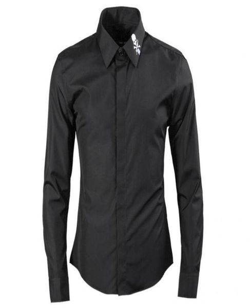 mens shirts luxury skull embroidery long sleeve dress plus size 4xl fashion casual cotton man men039s9382030, White;black
mens shirts luxury skull embroidery long sleeve dress plus size 4xl fashion casual cotton man men039s9382030, White;black