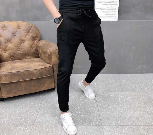 fashion korean solid joggers men autumn winter thick pants men slim fit drawstring mens casual pants blackgray 366499238, Black
fashion korean solid joggers men autumn winter thick pants men slim fit drawstring mens casual pants blackgray 366499238, Black