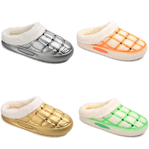 2023 winter fleece thickened warm cotton slippers men woman golden silver green black orange fashion trend color 5
2023 winter fleece thickened warm cotton slippers men woman golden silver green black orange fashion trend color 5