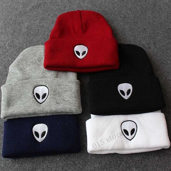 beanie/skull caps 2022 new embroidery men women hat autumn winter knitted bonnet wool ladies solid color alien pattern beanies soft cap t230, Blue;gray
beanie/skull caps 2022 new embroidery men women hat autumn winter knitted bonnet wool ladies solid color alien pattern beanies soft cap t230, Blue;gray