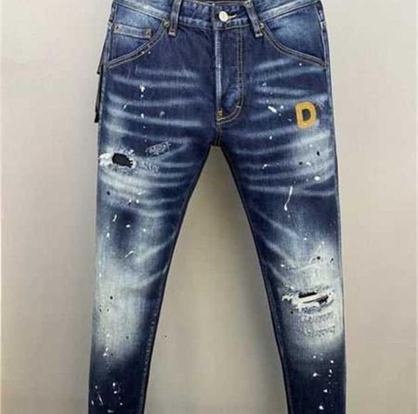 men's jeans 2022 fw 23ss luxury brand designer d2 men denim uare embroidery pants fashion holes trousers mens clothing us size 28-38 2g, Blue
men's jeans 2022 fw 23ss luxury brand designer d2 men denim uare embroidery pants fashion holes trousers mens clothing us size 28-38 2g, Blue