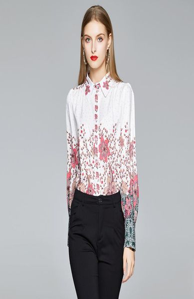 new 2020 runway elegant women floral printed long sleeve shirts fashion ladies casual office lapel button loose blouses p3762437, White
new 2020 runway elegant women floral printed long sleeve shirts fashion ladies casual office lapel button loose blouses p3762437, White